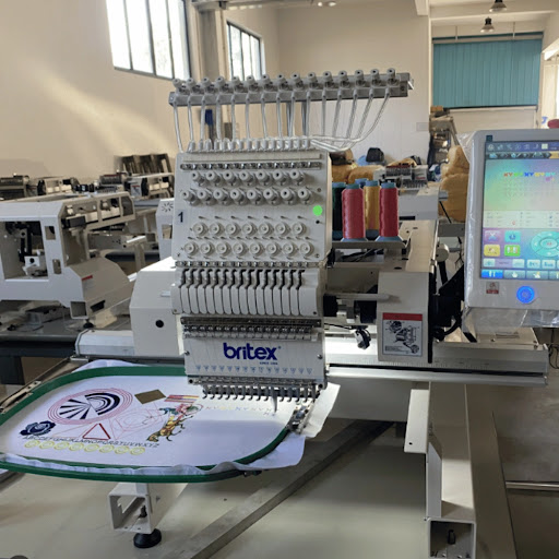 Computerized Multi-Head Embroidery Unit